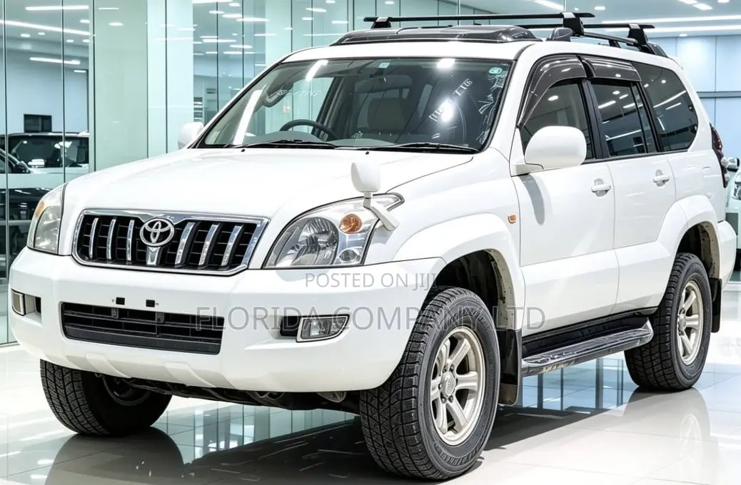 Toyota Land Cruiser Prado 2007 White