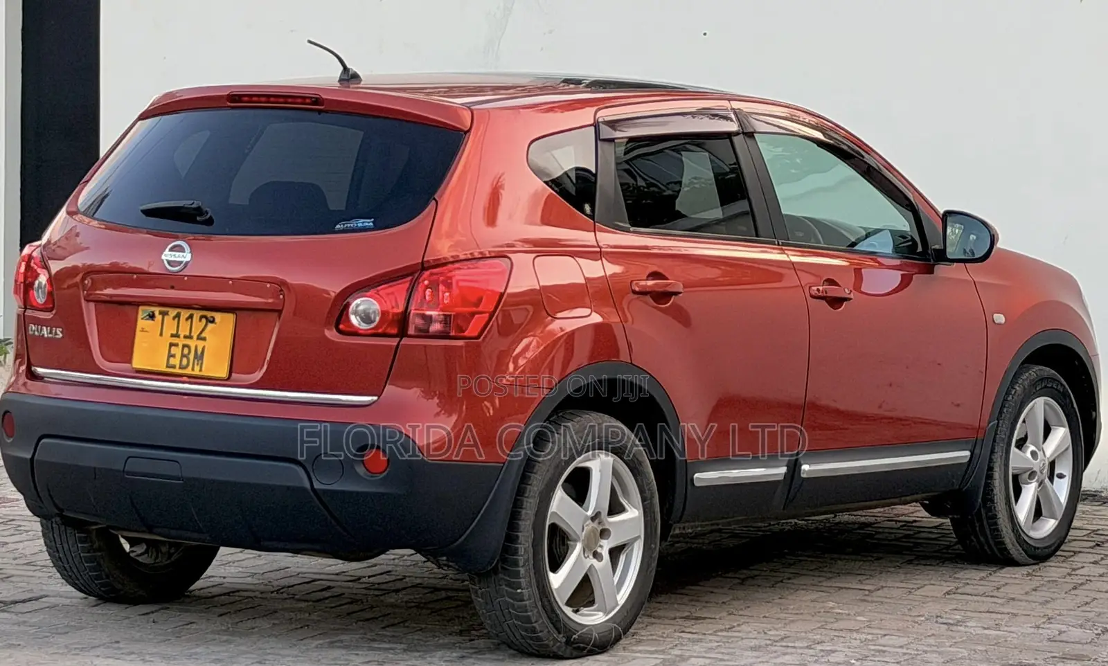 Nissan Dualis 2007 Red