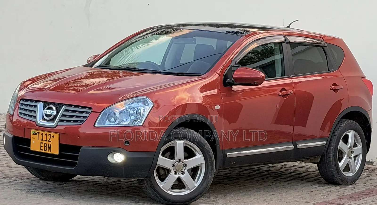 Nissan Dualis 2007 Red