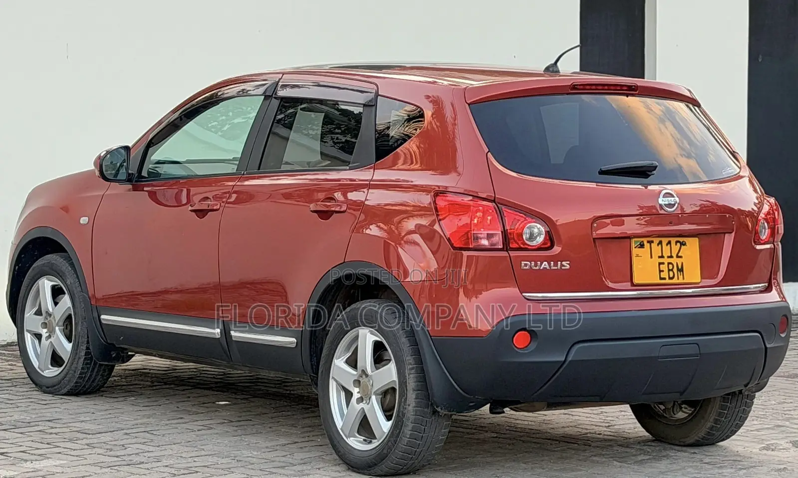 Nissan Dualis 2007 Red