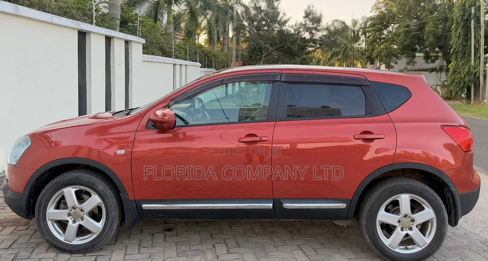 Nissan Dualis 2007 Red
