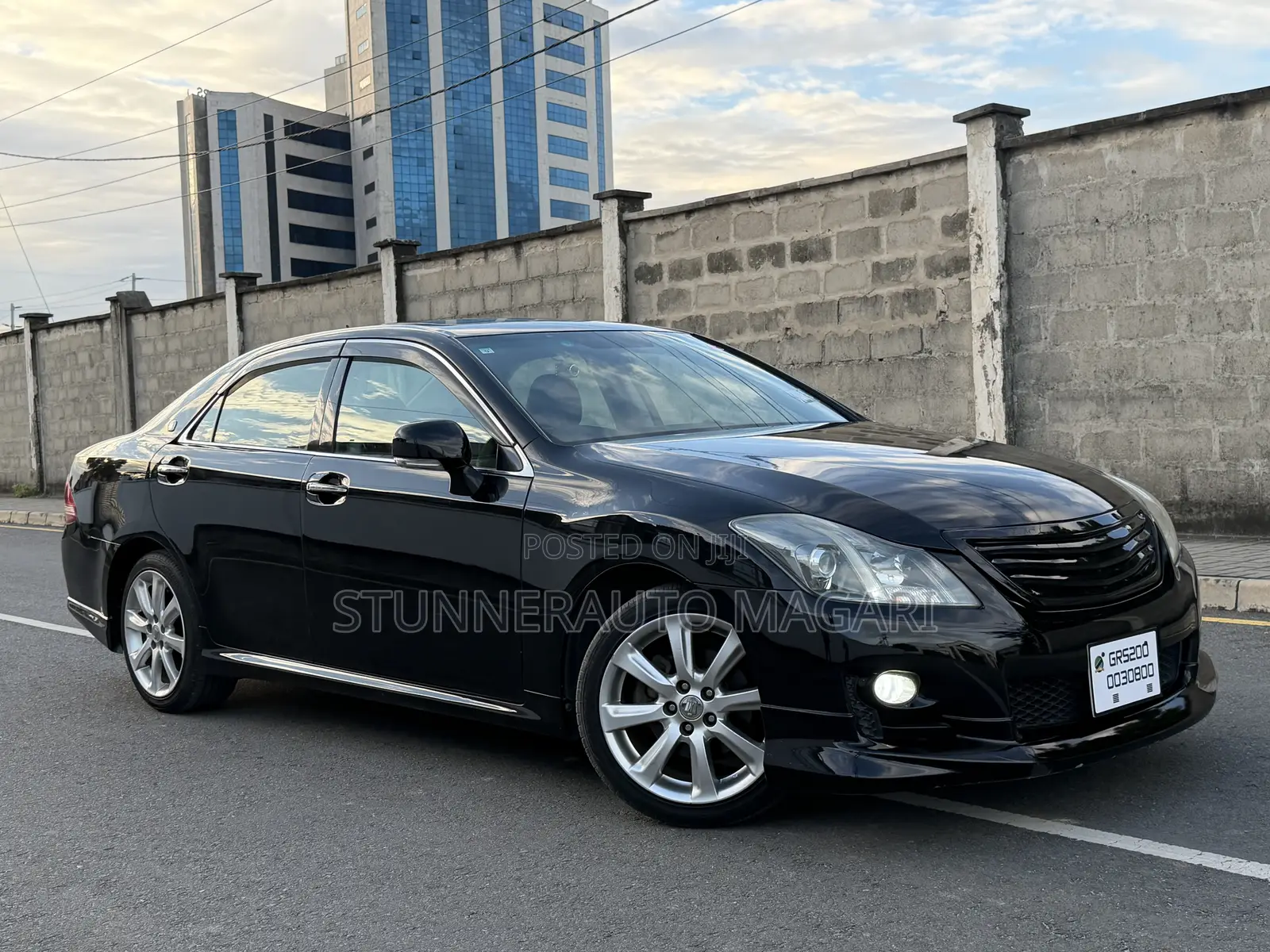 Toyota Crown 2009 Matt Black