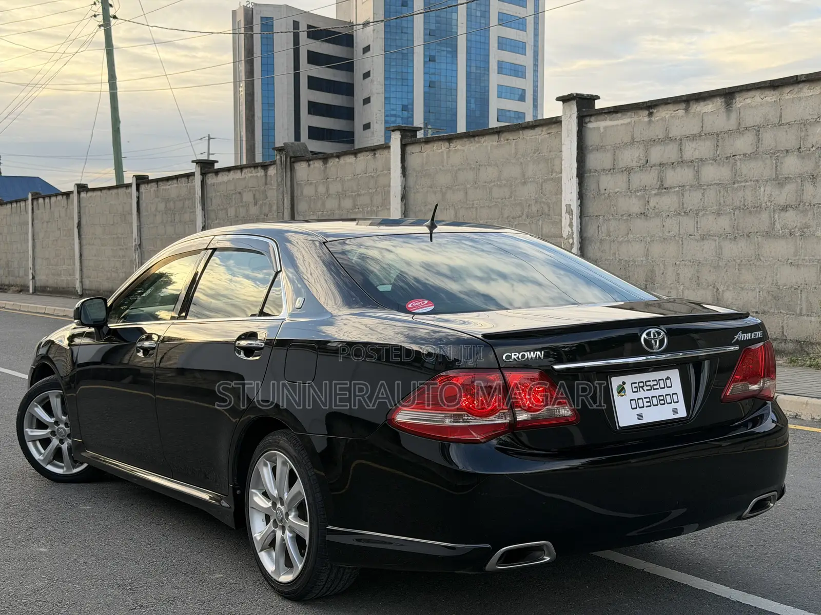 Toyota Crown 2009 Matt Black