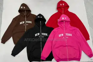 Rhude Classique Zip Up Ski Mask Hoodies