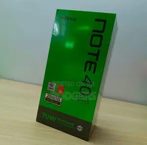 New Infinix Note 40 Pro 5G 256 GB Black