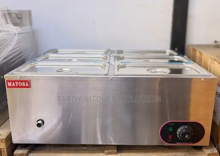 Countertop Electric Bain Marie 6 Pan