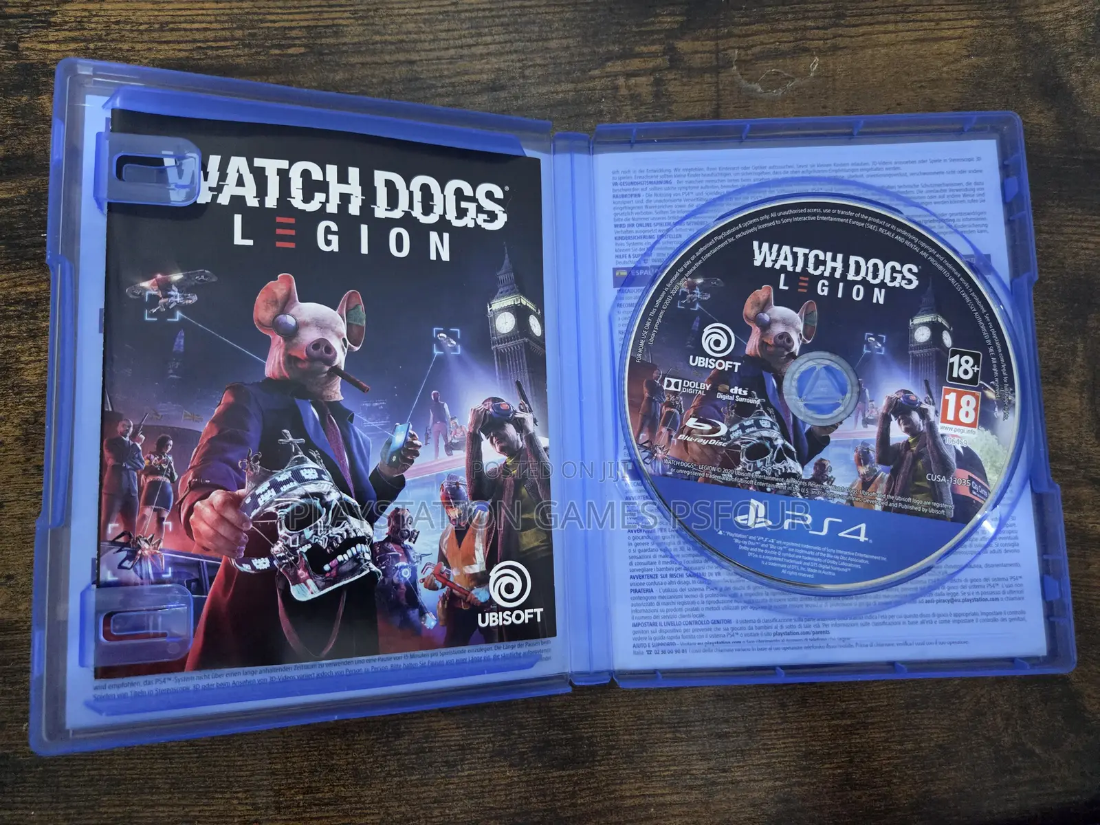 Watchdogs Legion Ps4