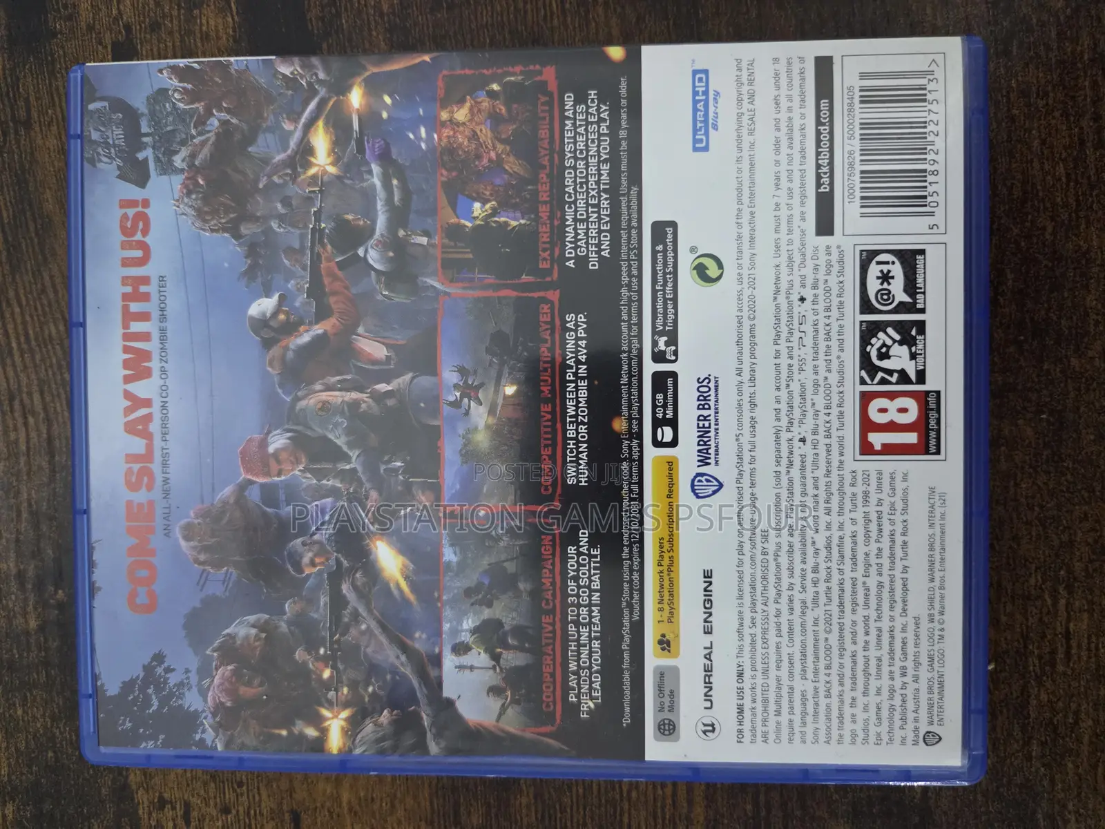 Back 4 Blood Ps5