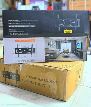 Universal Ht-502 Full Motion Tv Wall Mount Bracket ( 32" To 85")