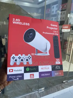 Game Projector X2 With 2 Pads