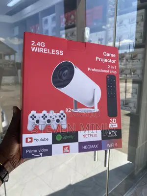 Game Projector X2 With 2 Pads