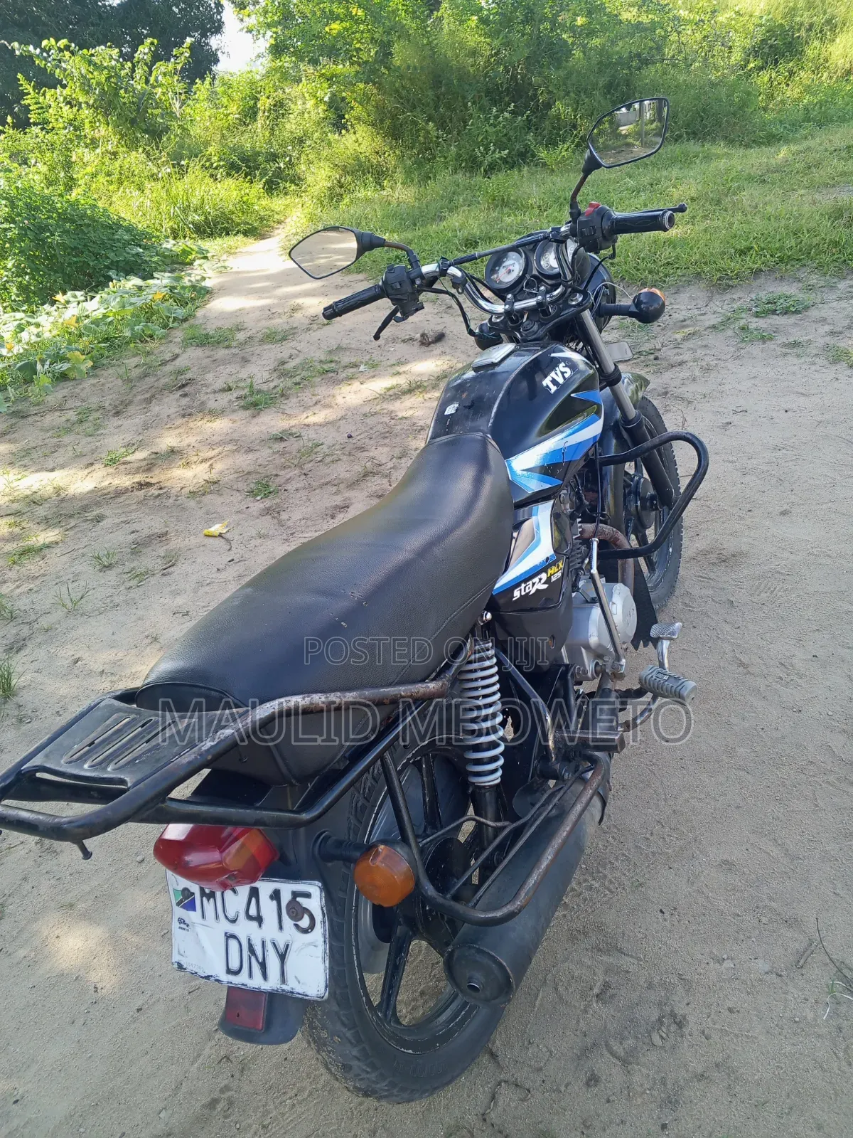 TVS HLX 125 2022 Black