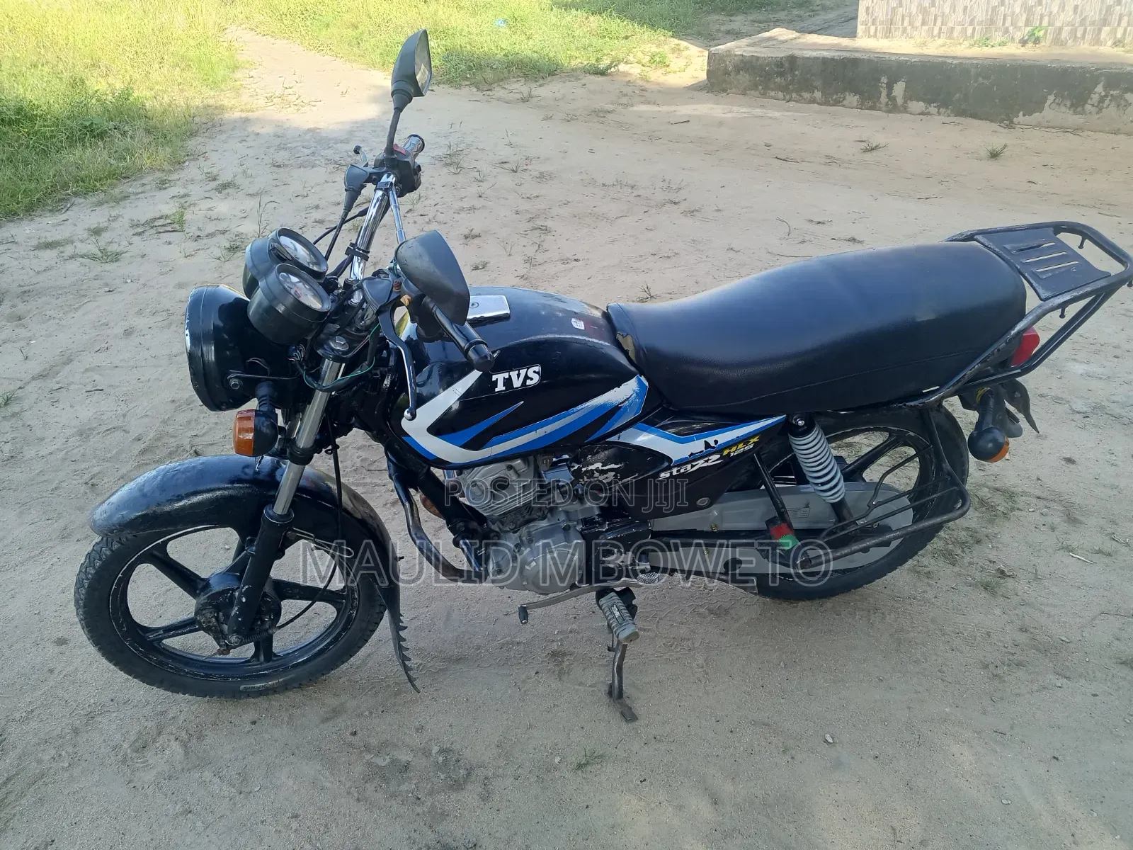TVS HLX 125 2022 Black
