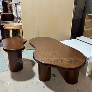 Classic Coffe Table Set Muonekano Wa Kisasa Imara Wa Kudumu