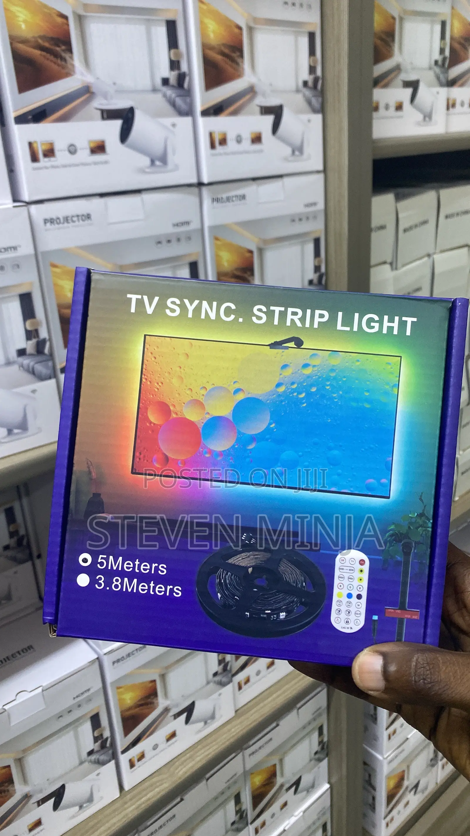 Tv Strip Light With Camera Sensor