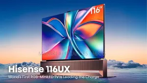New! Hisense Uled RGB Miniled 116′′ | Google Tv | 116ux