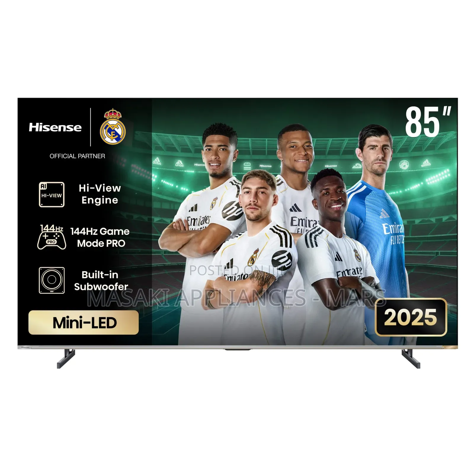 New! Hisense 85u7q | 85′′ Mini-Led 144hz VRR Uled Gaming Tv
