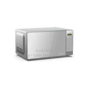 New! Hisense 20l Silver Digital Microwave Oven