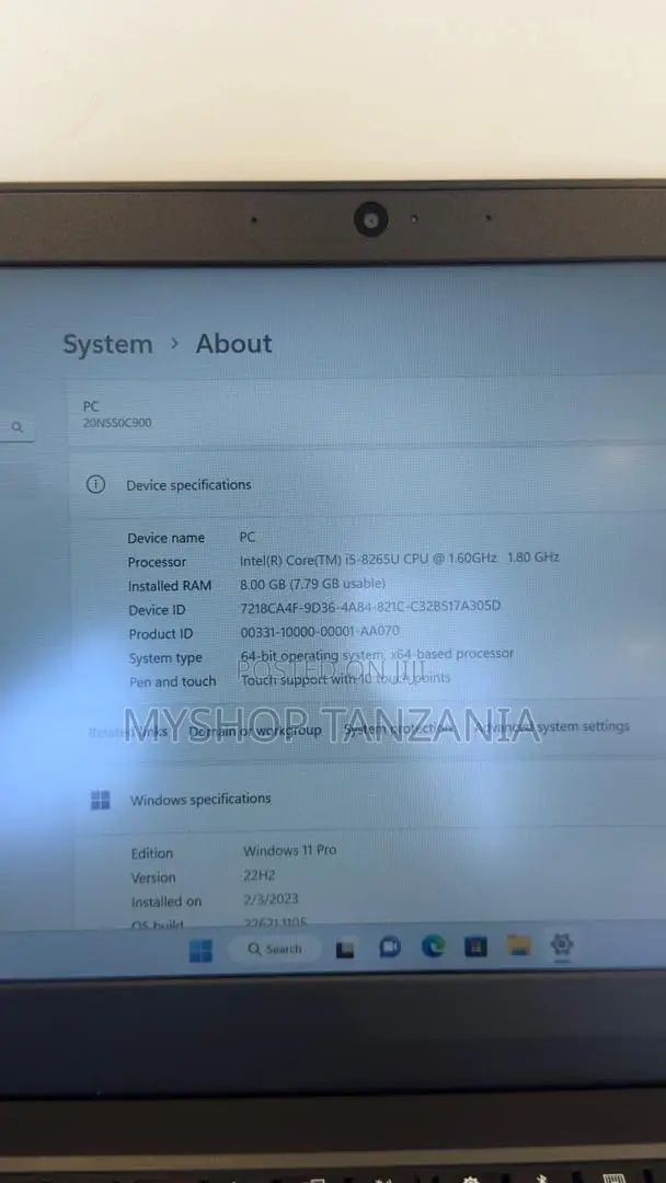 Laptop Lenovo ThinkPad L380 8GB Intel Core i5 SSD 256GB