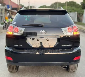 Toyota Harrier 2007 Black