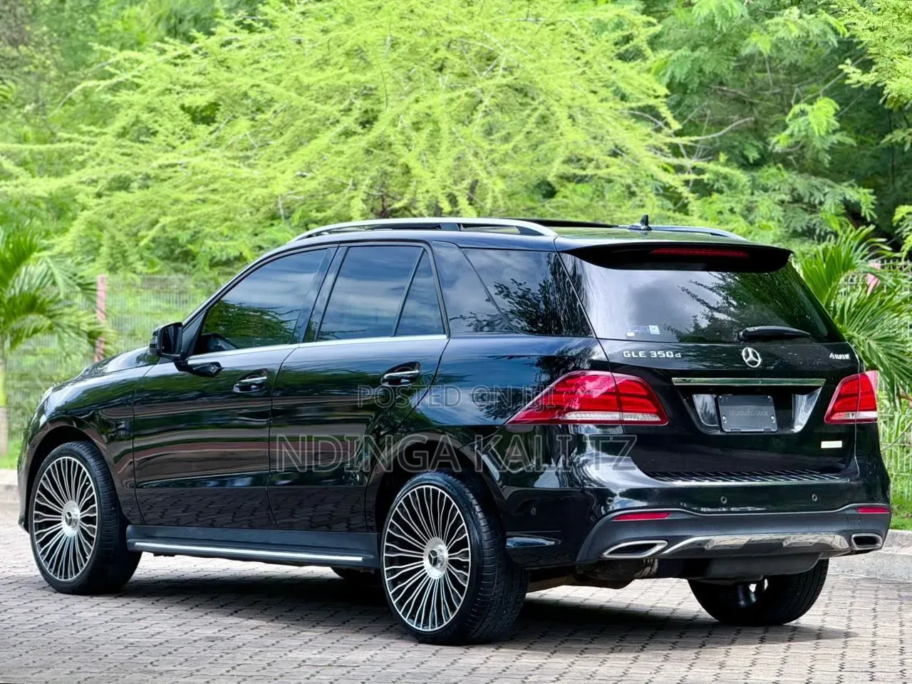 Mercedes-Benz GLE-Class 2015 Black
