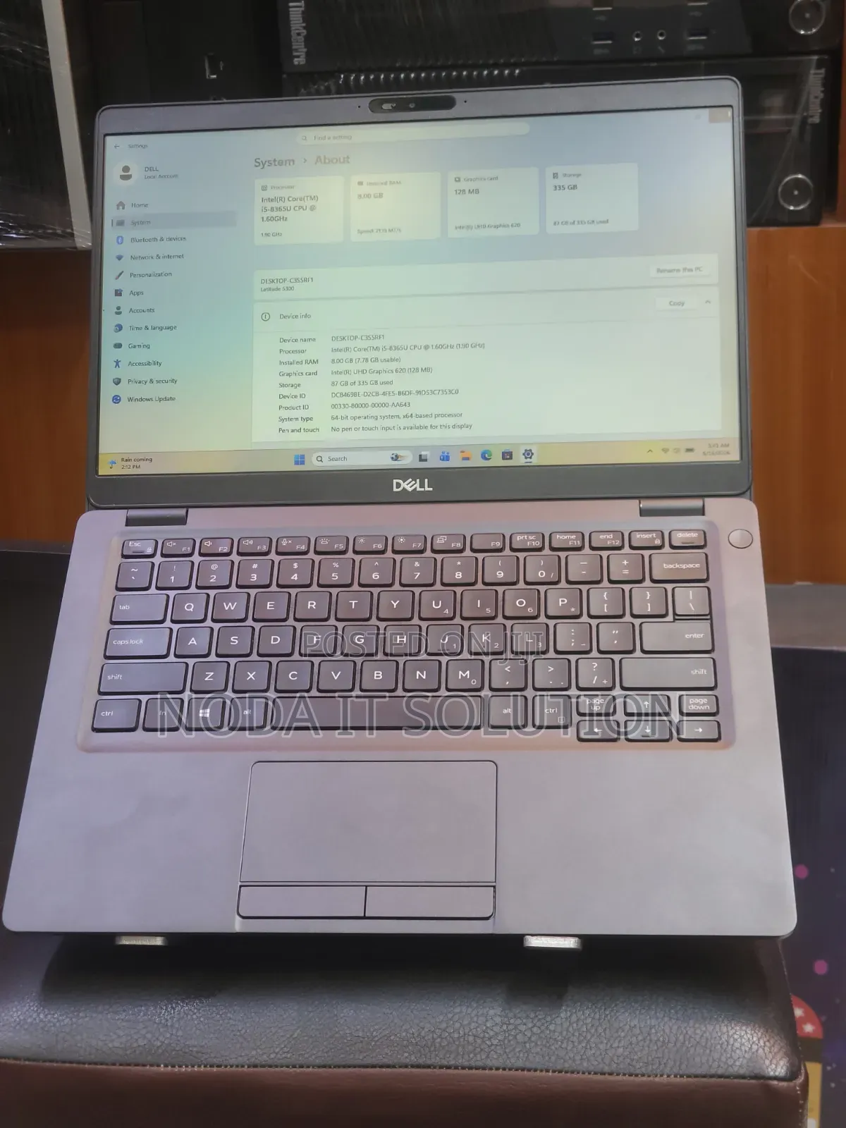 New Laptop Dell Latitude 5300 8GB Intel Core i5 SSD 256GB