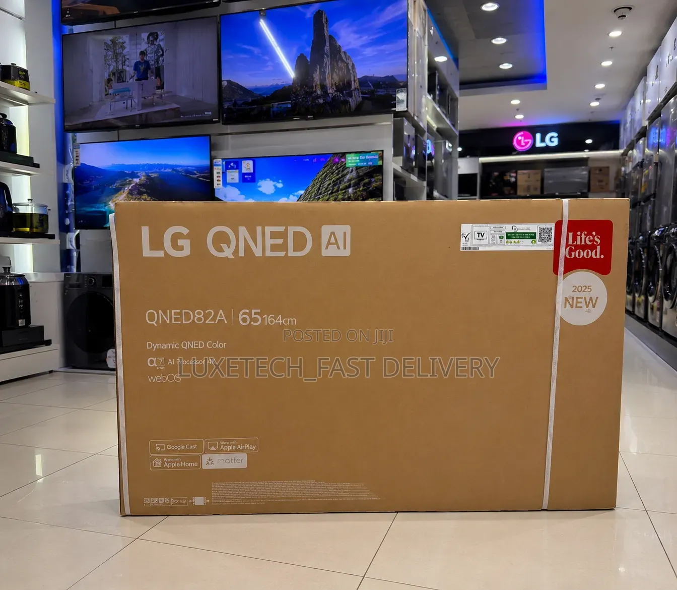Lg Qned82a 65 Inches Smart Ai Uhd Premium Tv 2025