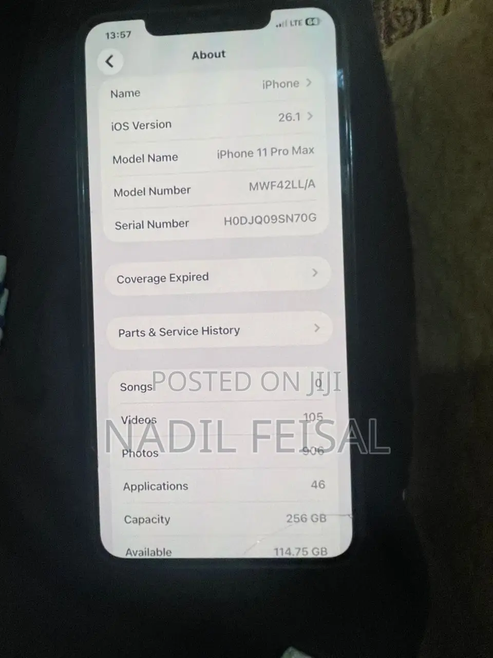 Apple iPhone 11 Pro Max 256 GB Green
