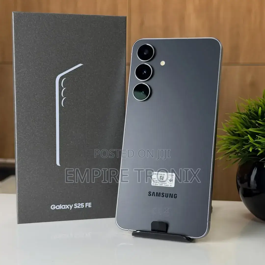 New Samsung Galaxy S25 FE 256 GB Black