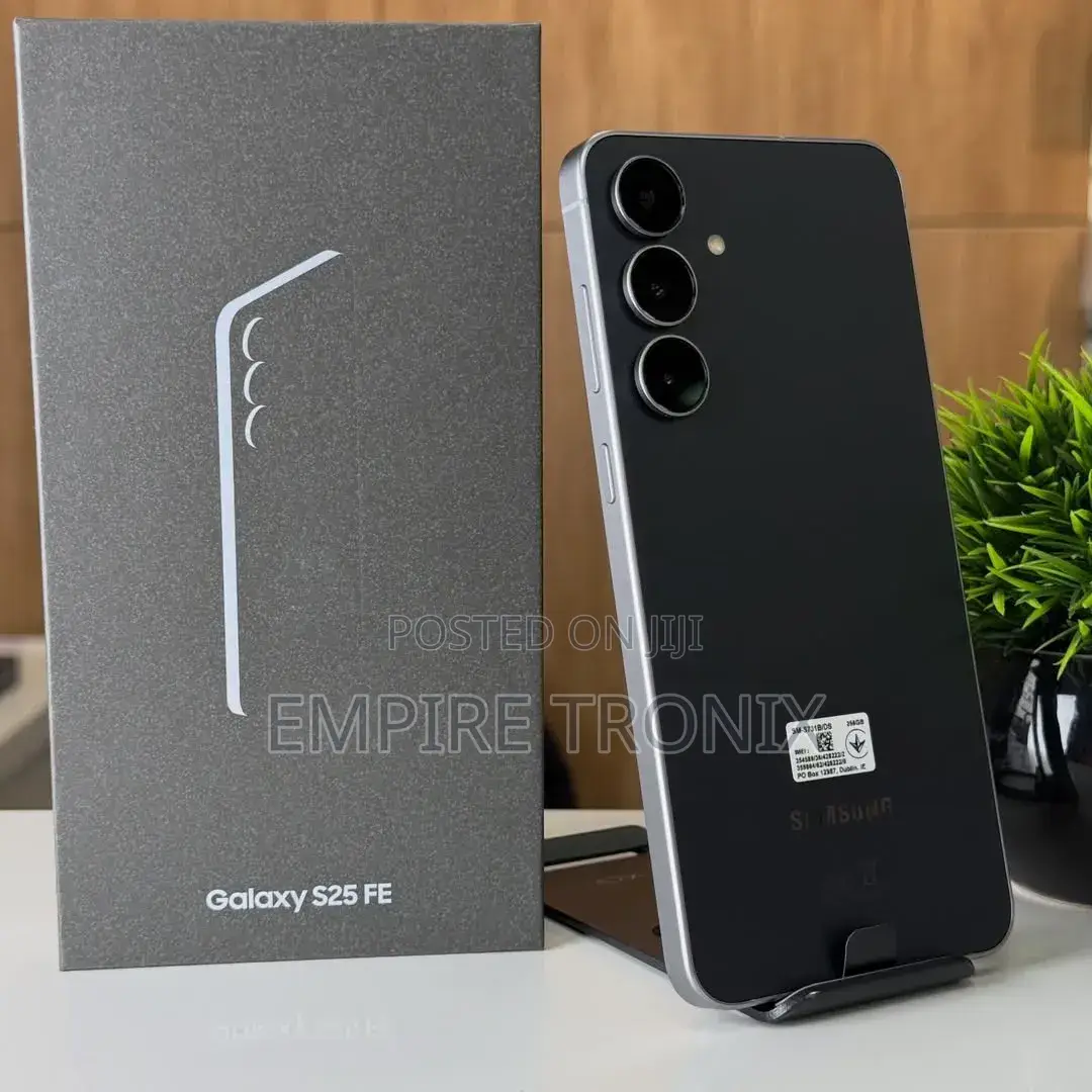 New Samsung Galaxy S25 FE 256 GB Black