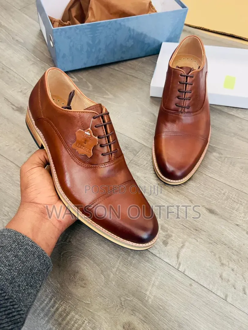 Bally and Clarks Brands 3 Colours Men's Leather Shoes