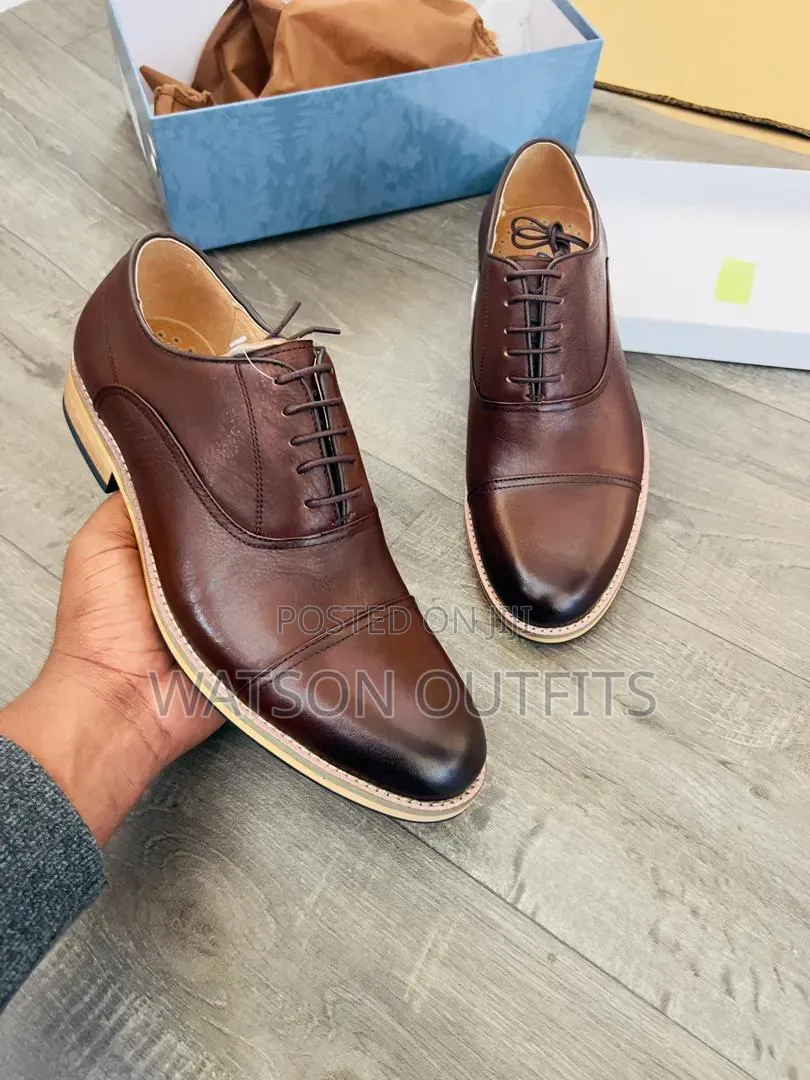 Bally and Clarks Brands 3 Colours Men's Leather Shoes