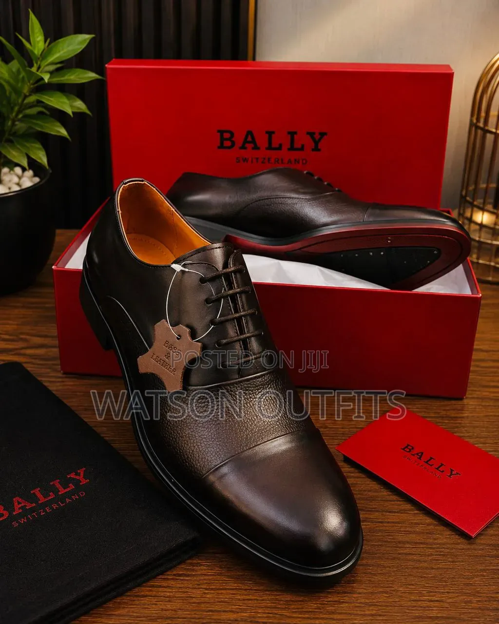 Bally and Clarks Brands 3 Colours Men's Leather Shoes