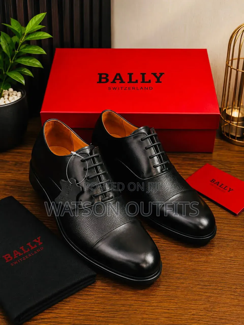 Bally and Clarks Brands 3 Colours Men's Leather Shoes