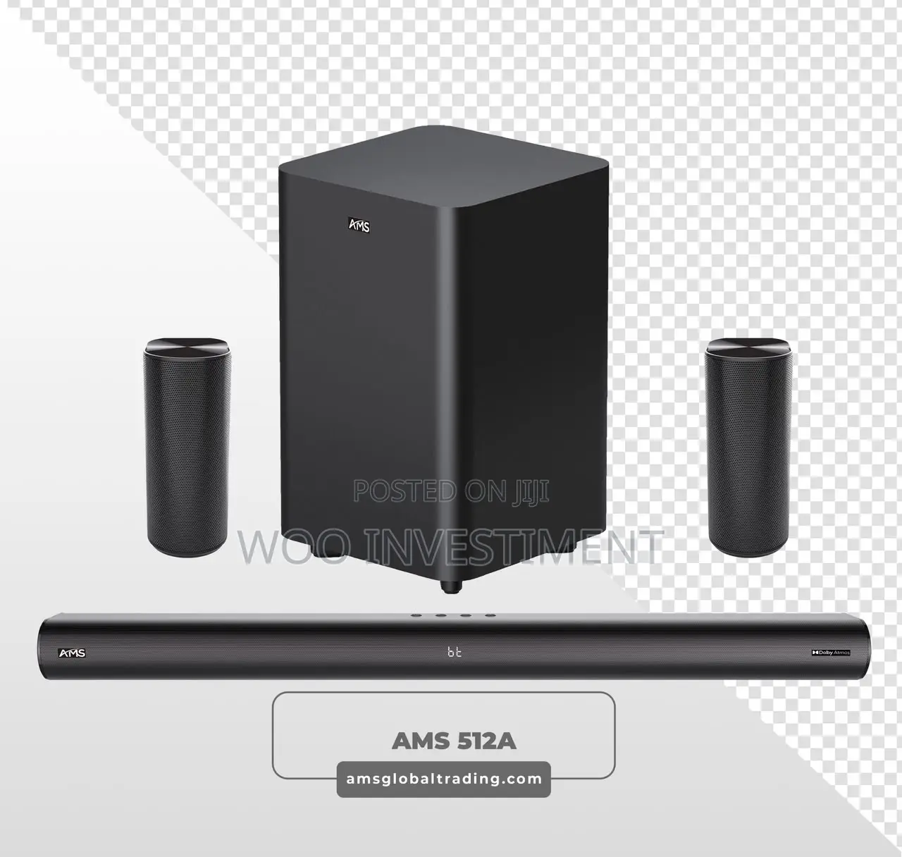 Ams Sound Bar Quality Sound Inayochuja Mziki Vizuri Yenye Ubora