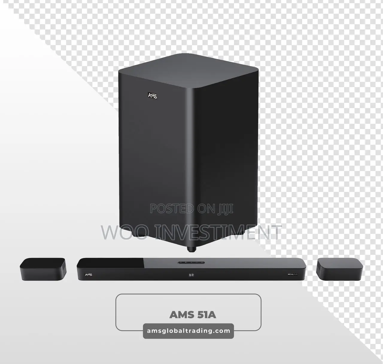 Ams Sound Bar Quality Sound Inayochuja Mziki Vizuri Yenye Ubora