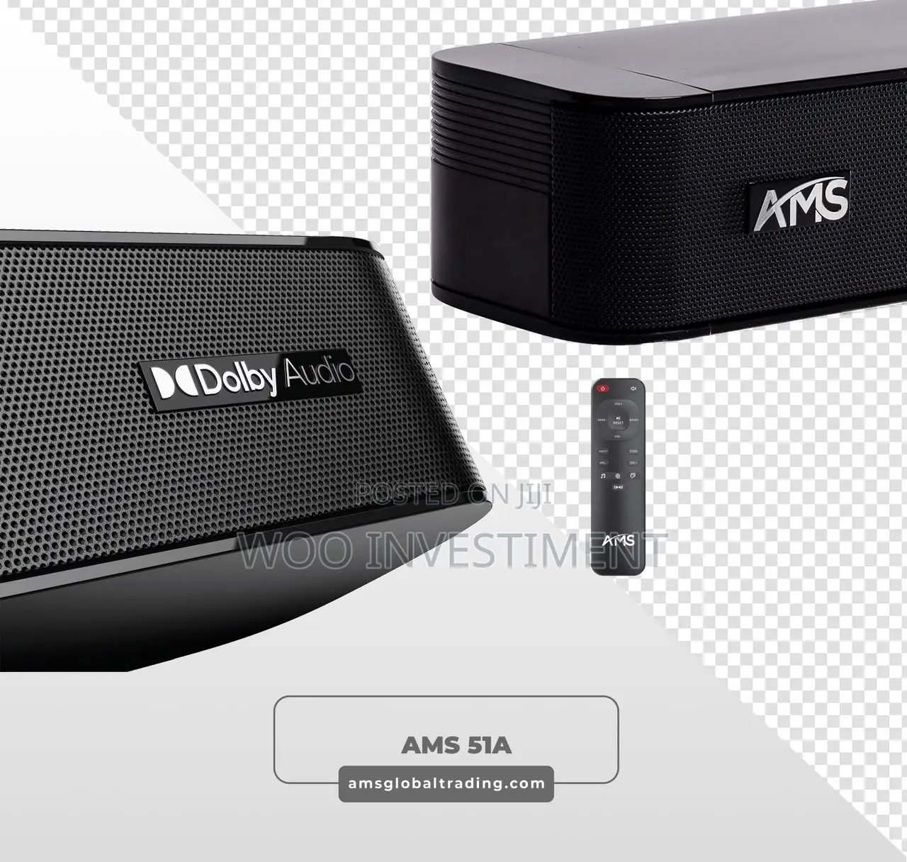 Ams Sound Bar Quality Sound Inayochuja Mziki Vizuri Yenye Ubora