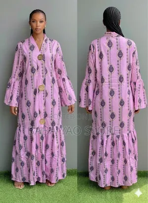Women's Clothes Long-Sleeved High-Waist Big Swing Dresses