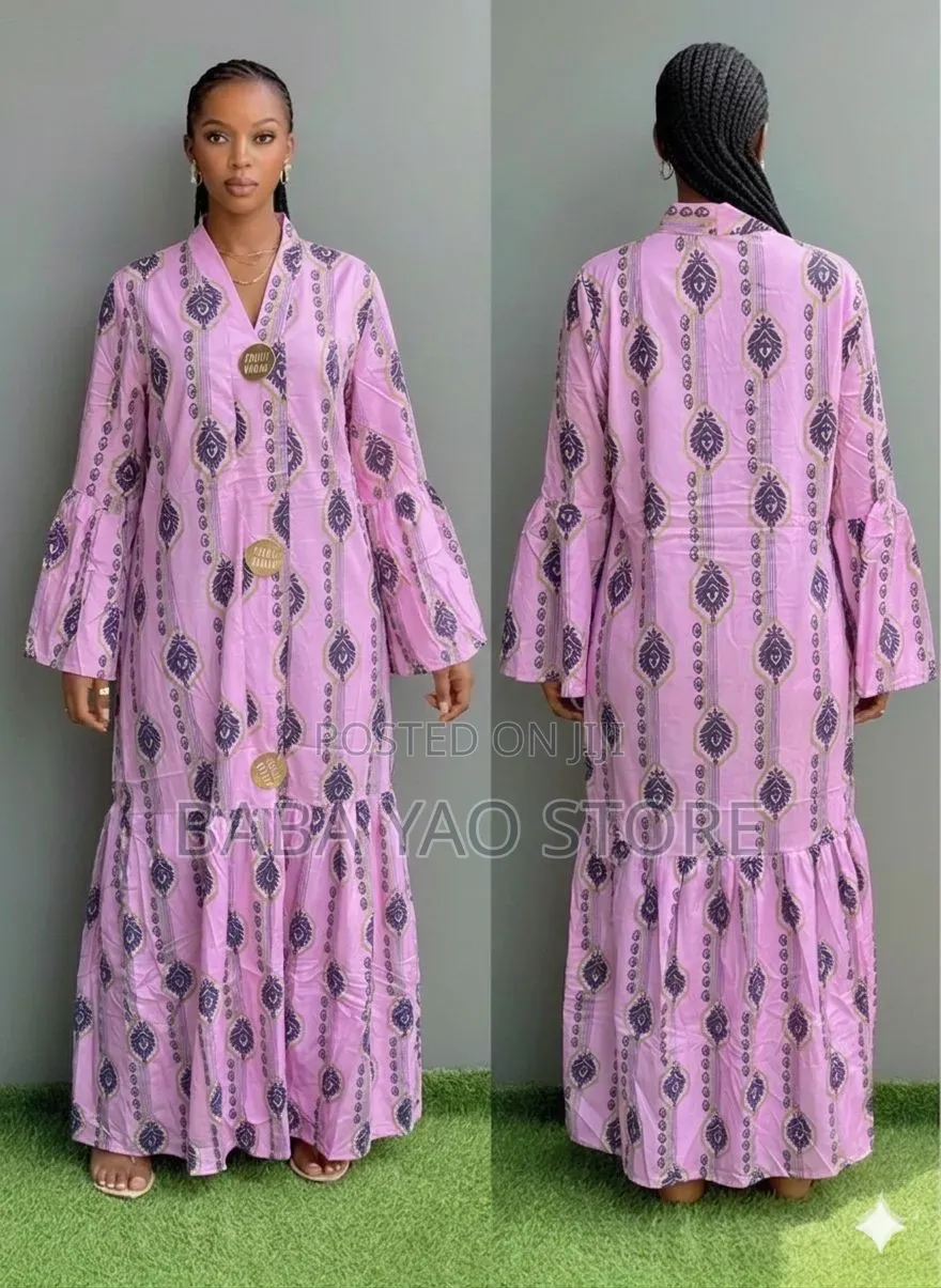 Women's Clothes Long-Sleeved High-Waist Big Swing Dresses