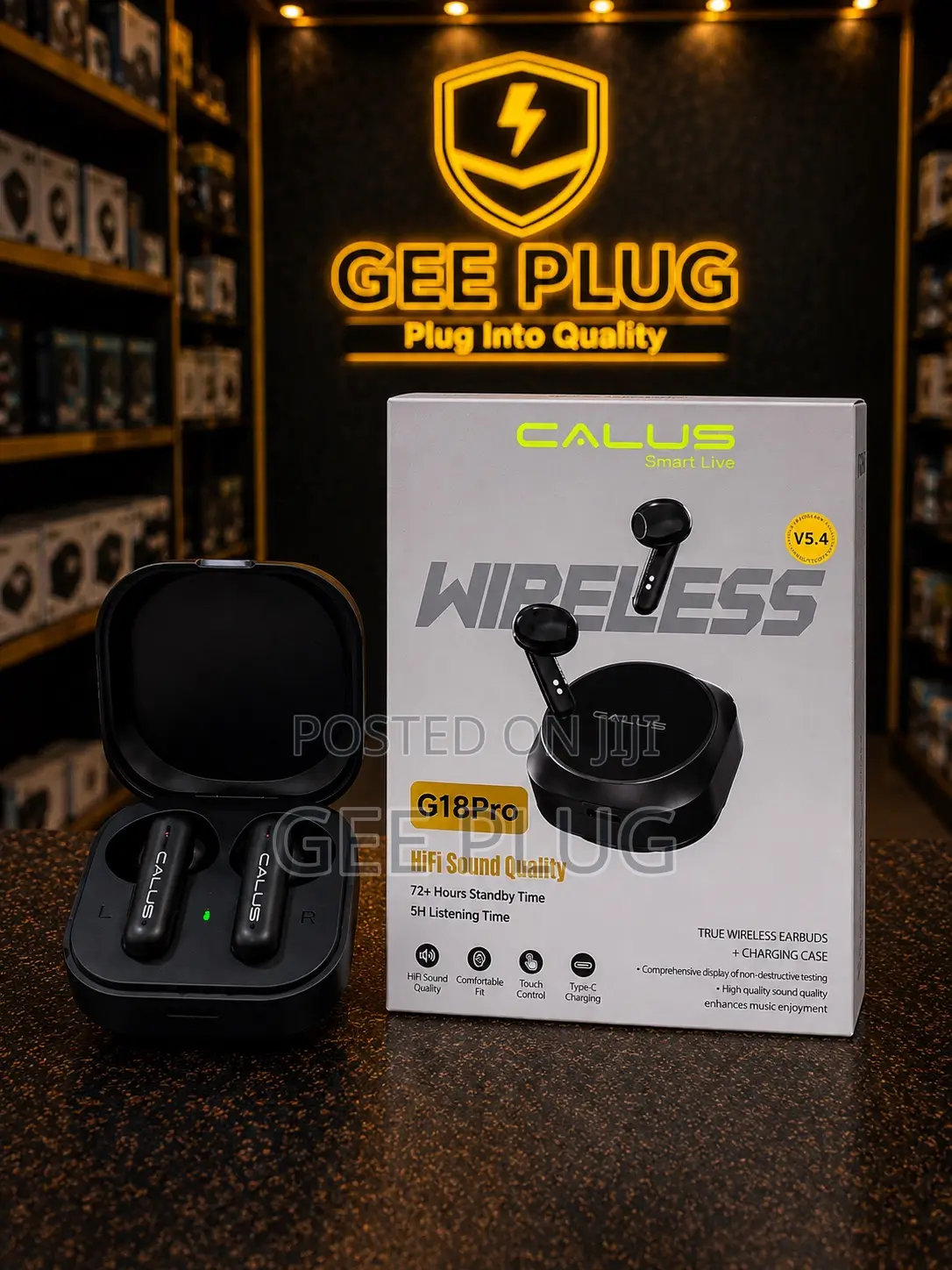 Calus G18 Pro Wireless Earbuds Bluetooth 5.4
