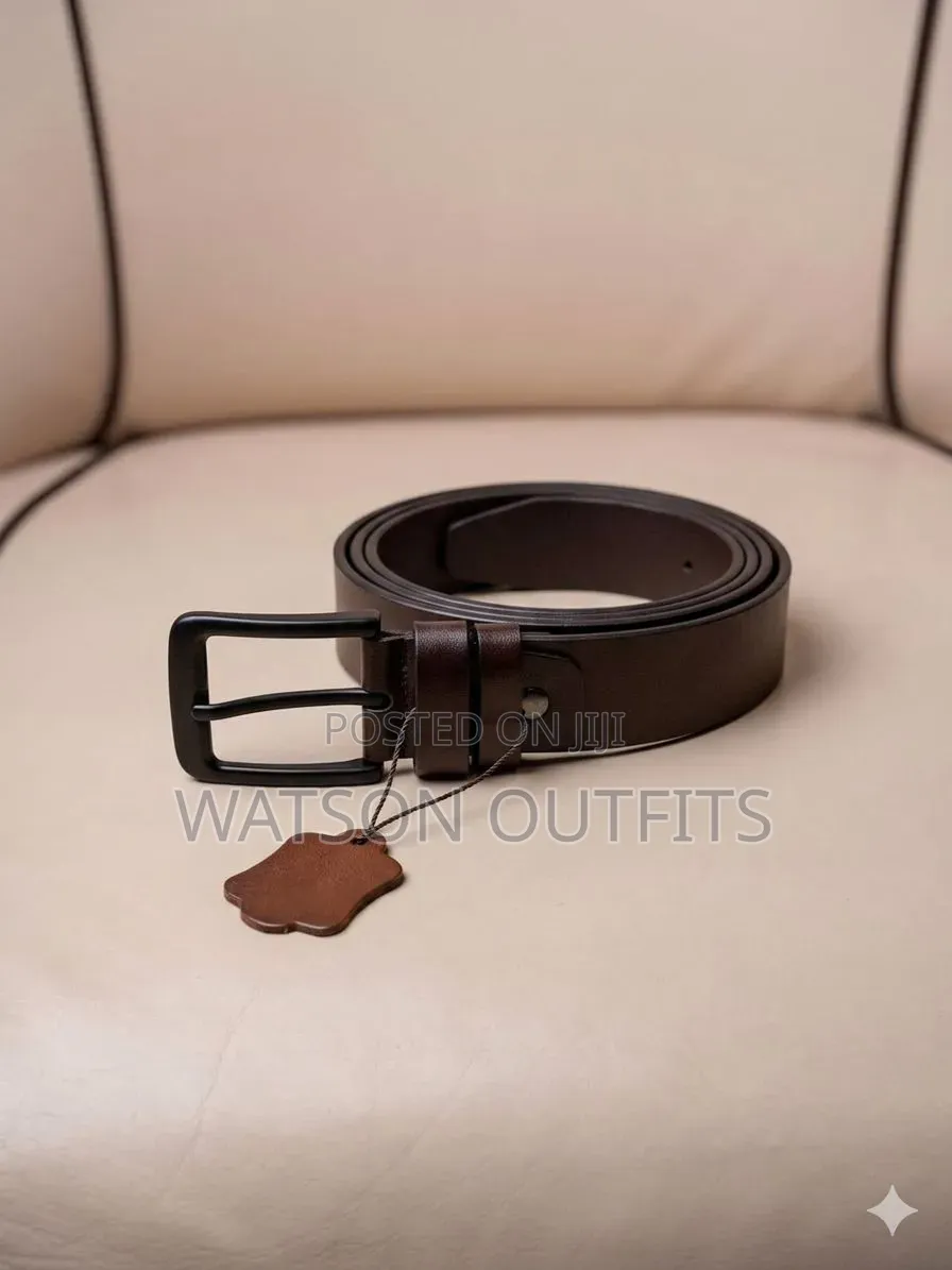 Men's Belts Fully Leathered Mikanda Ya Ngozi Ya Wanaume