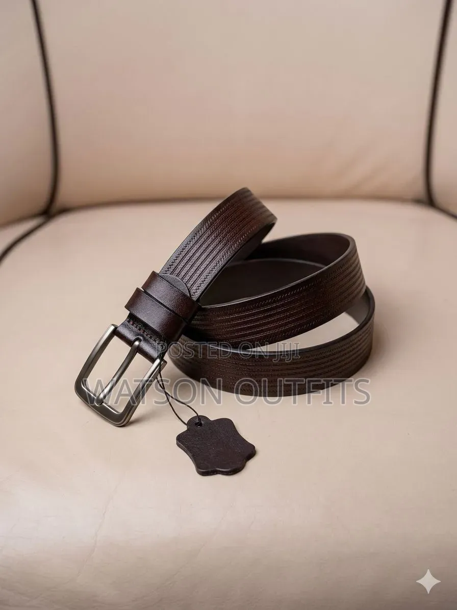 Men's Belts Fully Leathered Mikanda Ya Ngozi Ya Wanaume
