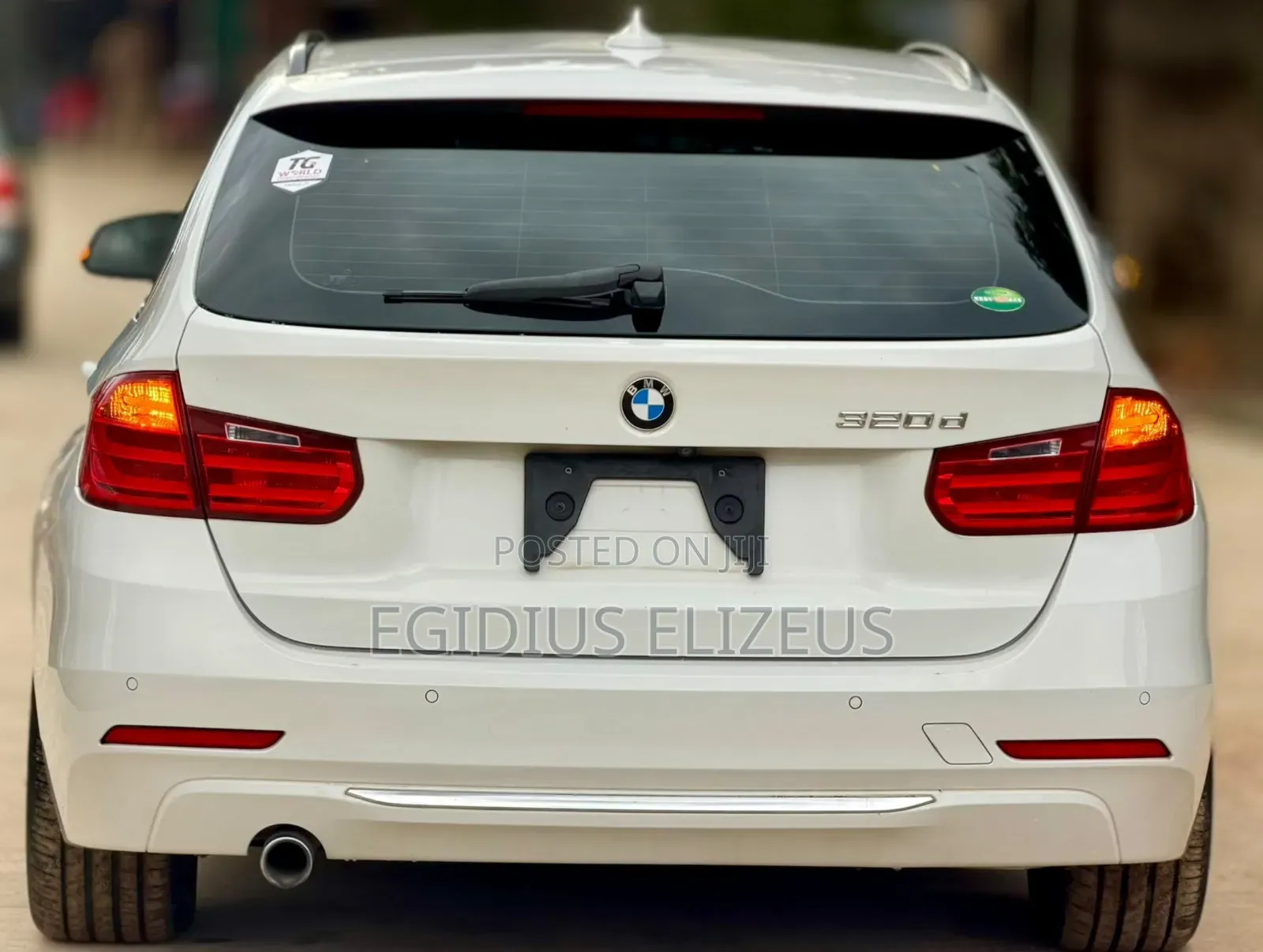 BMW 320d 2014 White