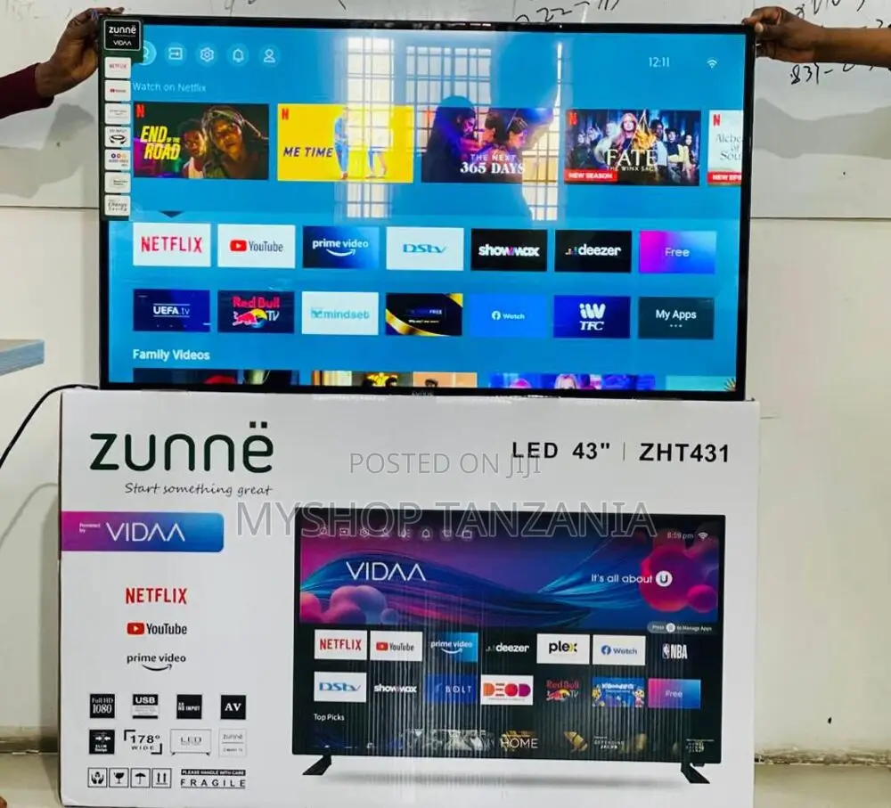 Zunne Smart Tv Inch 43