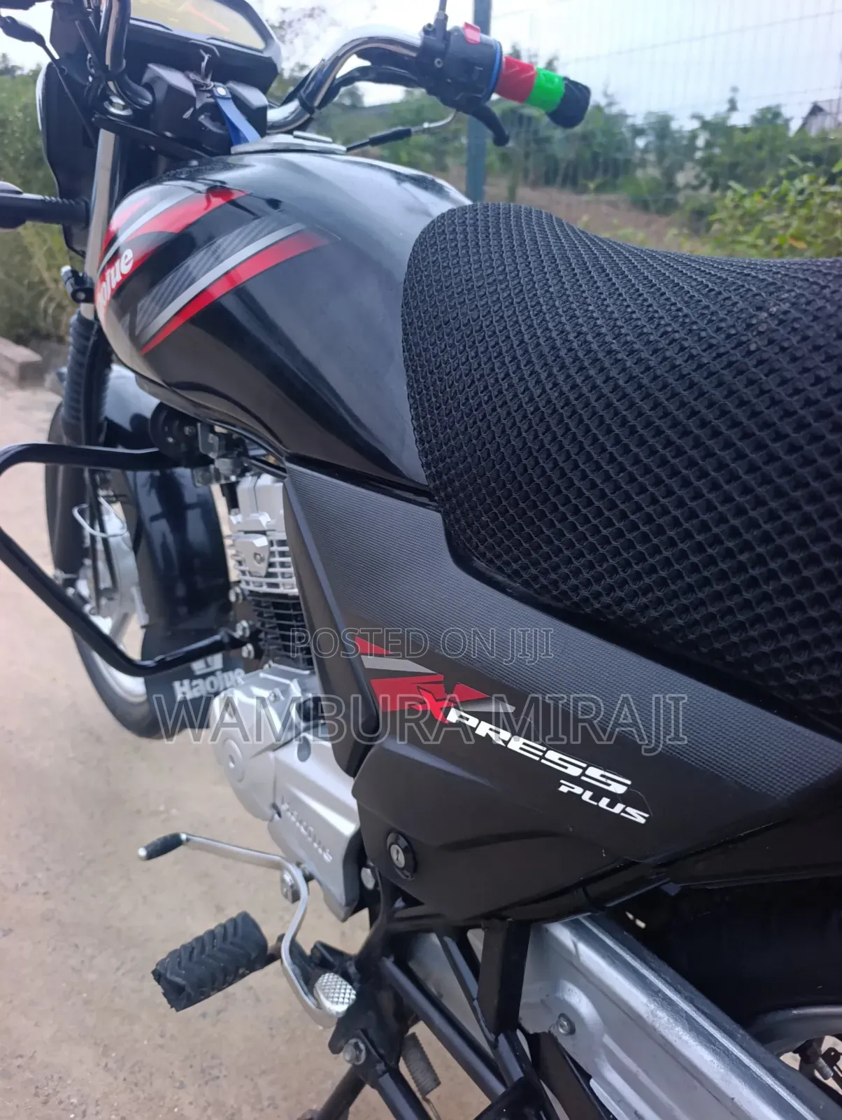 New Haojue HJ125-8F 2026 Black