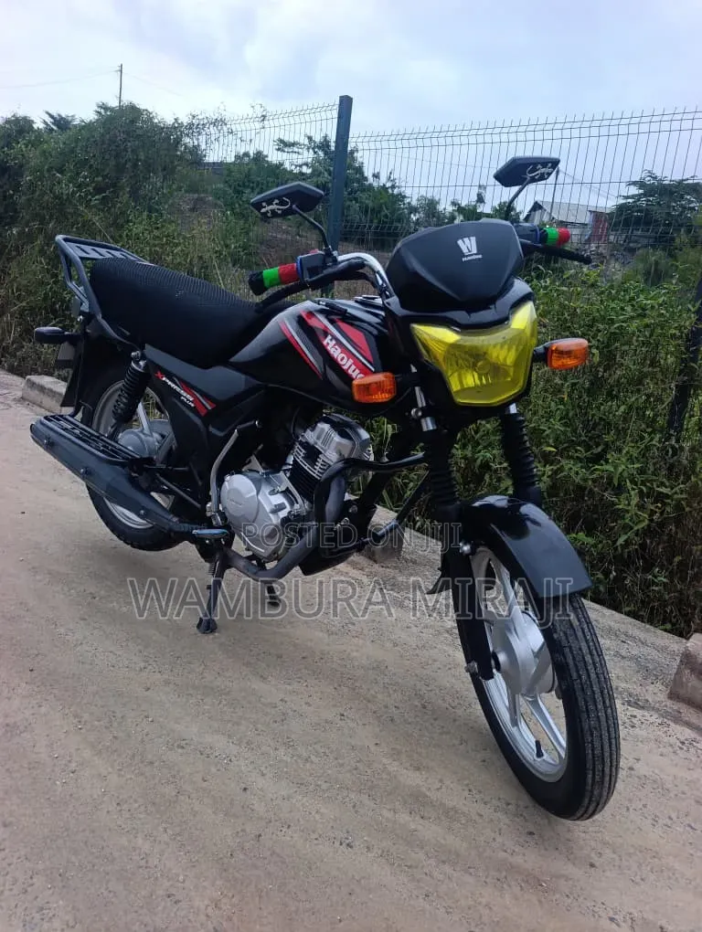 New Haojue HJ125-8F 2026 Black