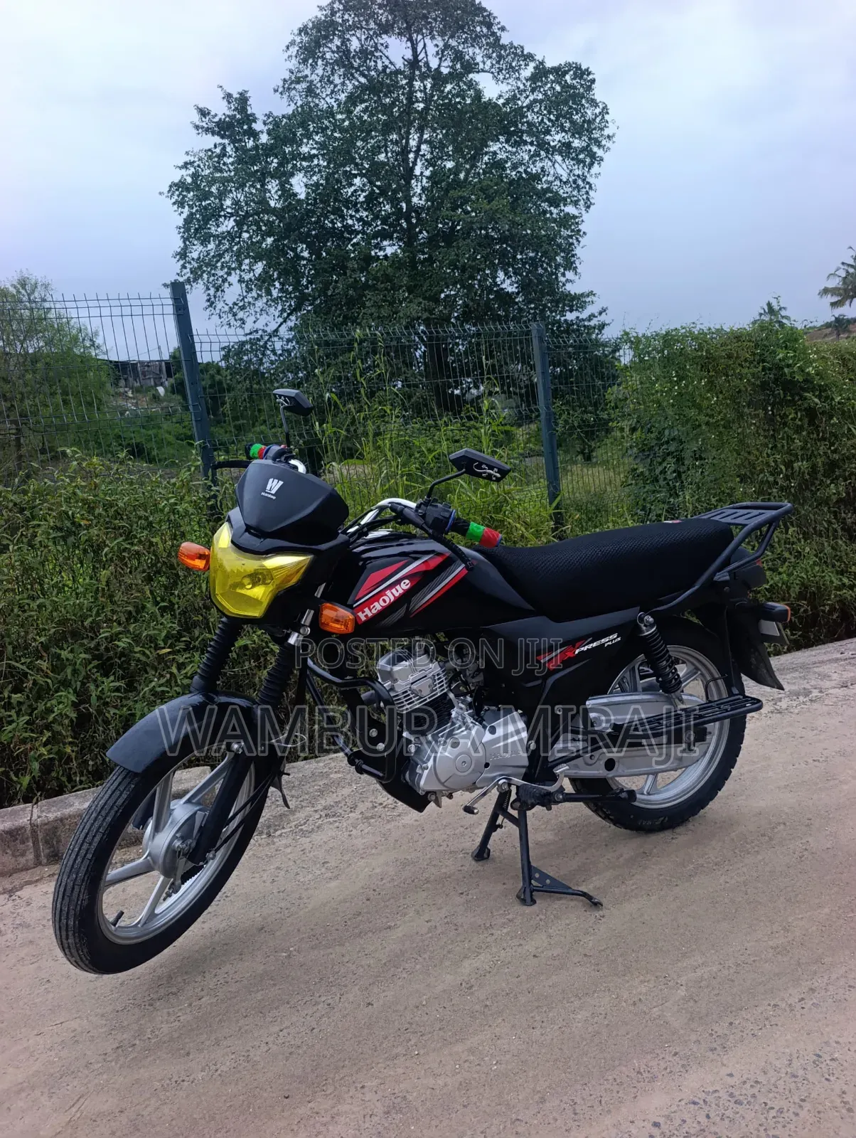 New Haojue HJ125-8F 2026 Black
