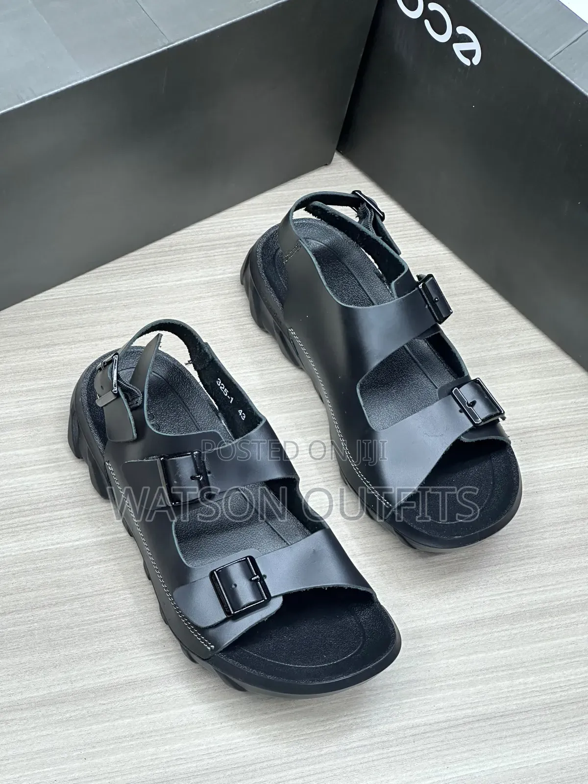Sandals or Sendo Ecco Brand Materials Leather Quality