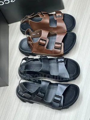 Sandals or Sendo Ecco Brand Materials Leather Quality