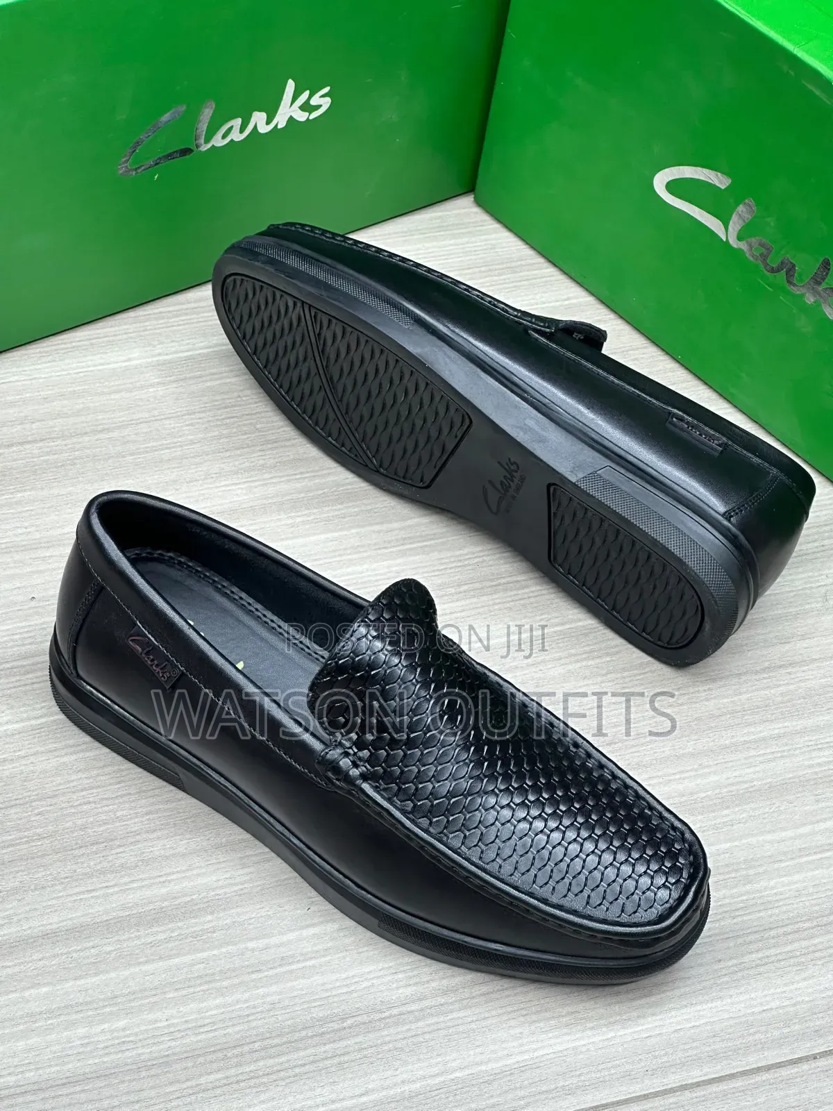 Men's Leather Shoes Viatu Vya Kiume Visivyo Na Kamba Leather Materials